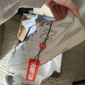 NWT New Balance womens 550 silver birch sneaker